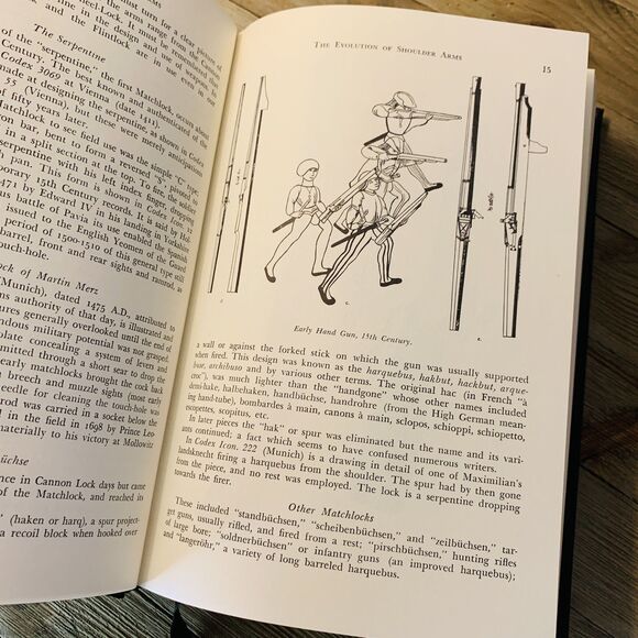 RIFLES by Walter H.B. Smith Vol II NRA Firearms Classics LEATHER 22K Gold Gilded - Picture 15 of 16